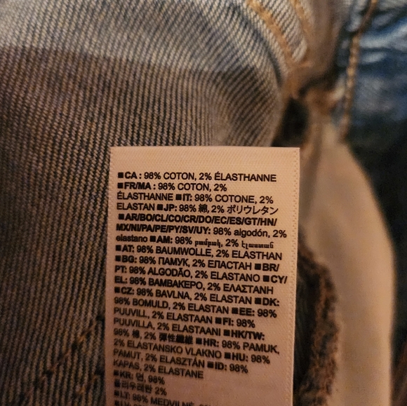 Womans GAP Denim Skirt 2/26 Waist  36 In Length - Picture 6 of 7